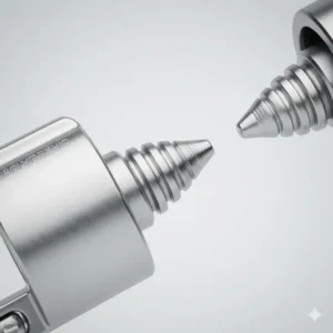 High-quality, heavy-duty metal construction ensures this quick disconnect key ring is durable and reliable.