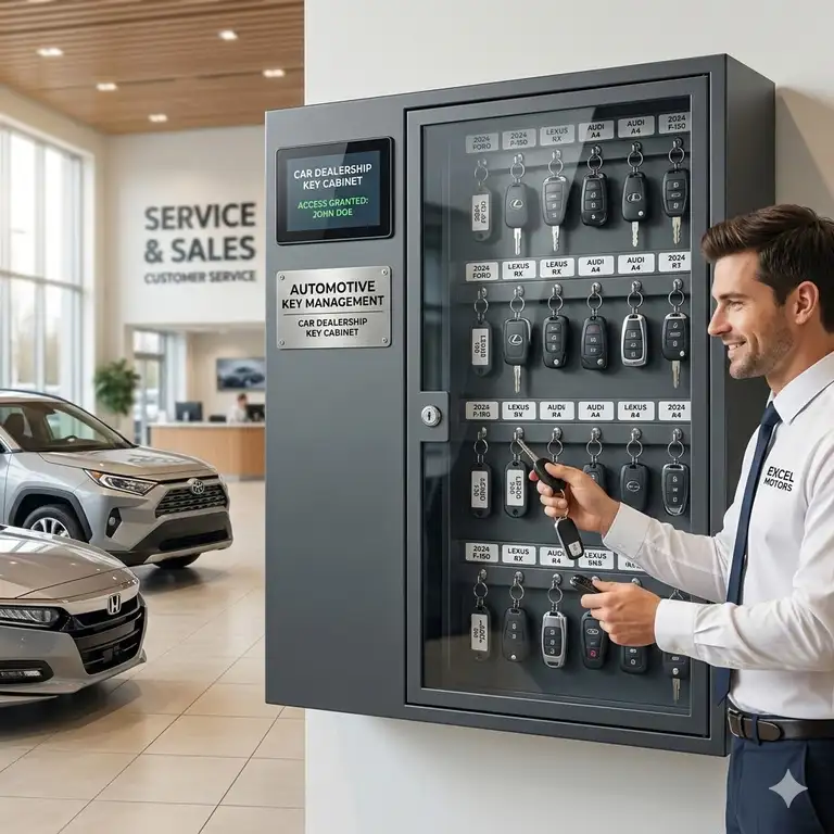 7 Best Car Dealership Key Cabinet Solutions for 2026 (Secure Your Lot)